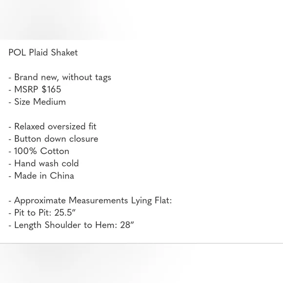 NEW POL PLAID SHACKET - Picture 16 of 16